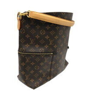 Louis Vuitton canvas Hobo bag Melie coated monogram brown